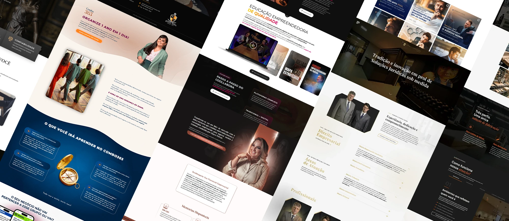 Exemplo de site desenvolvido pela Initium