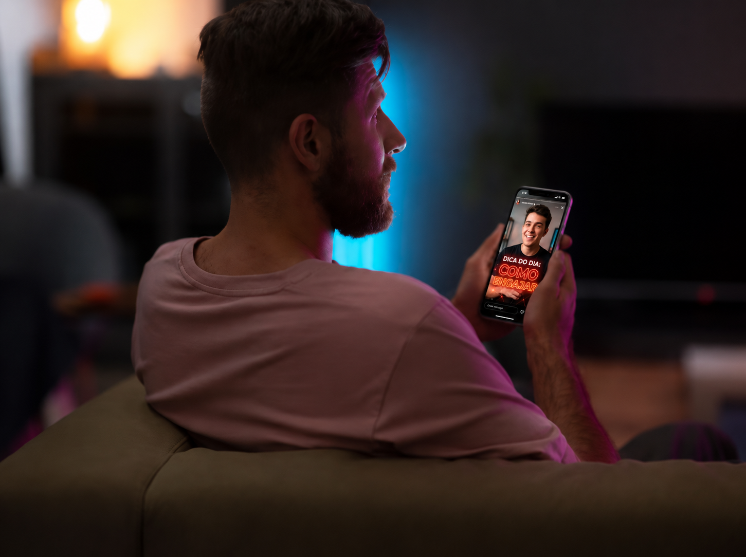 Exemplo de story produzido pela Initium